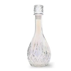 NEW! Target Bullseye Elegant Wine Decanter Clear Iridescent